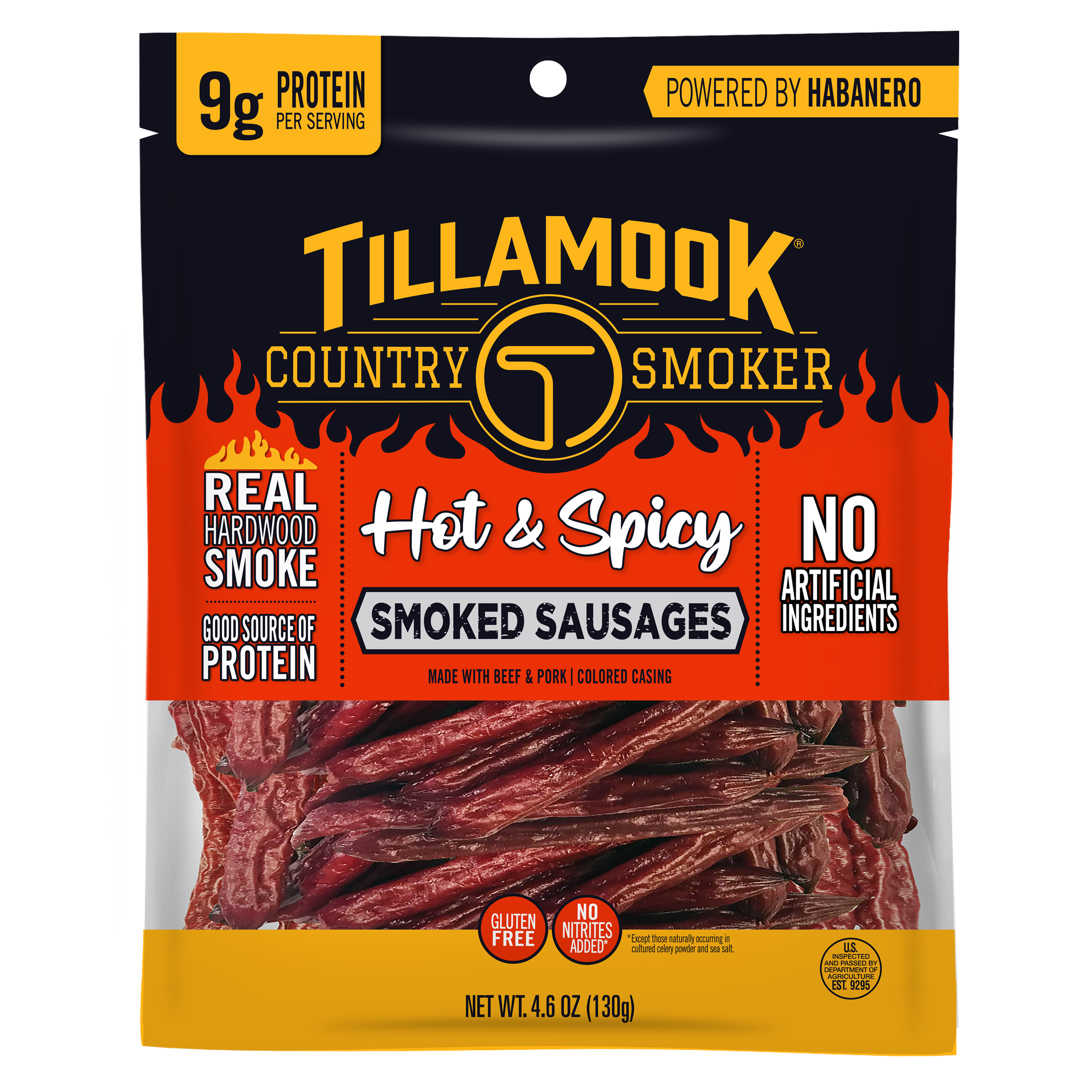 Simply Crafted Smoked Sausages | Hot & Spicy