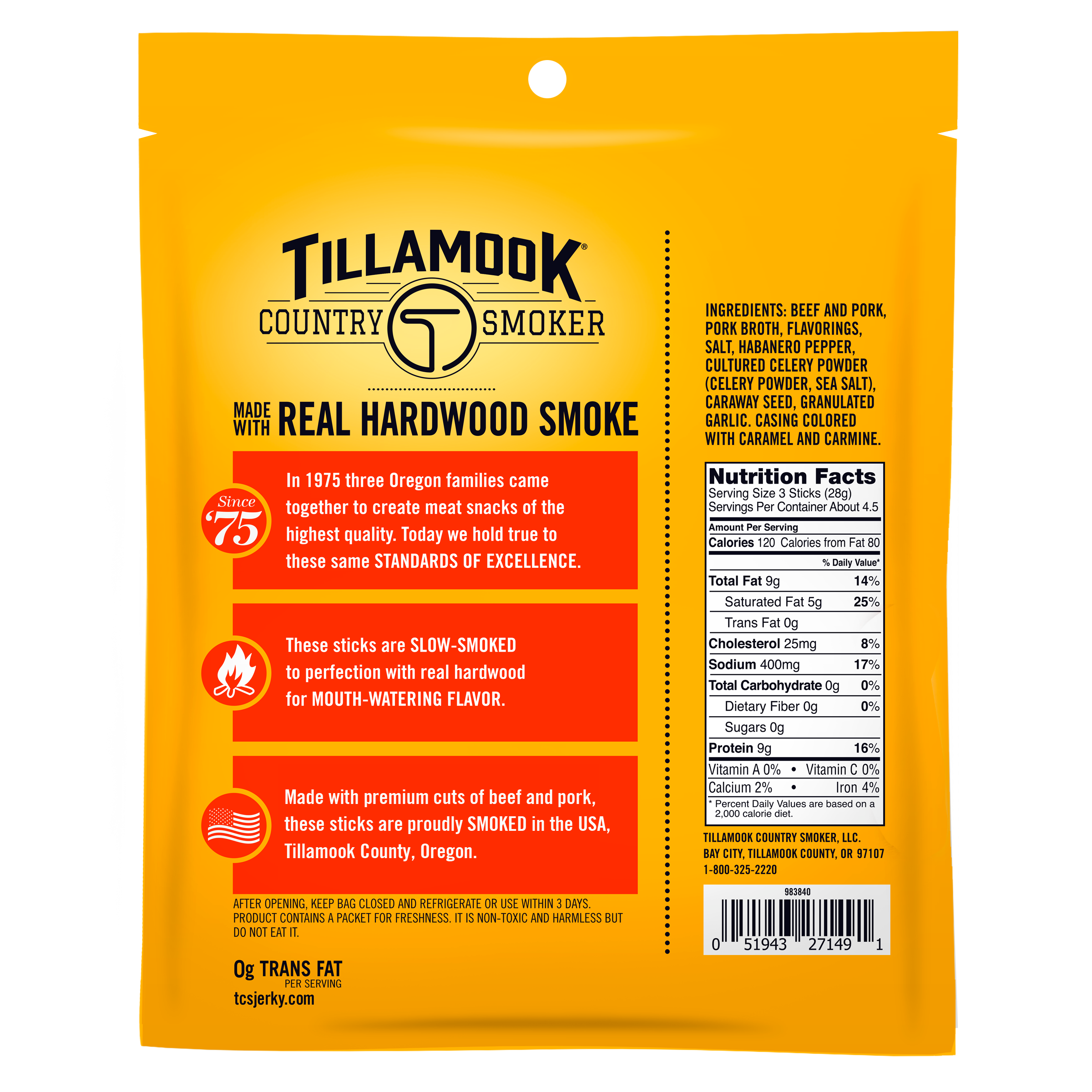 Simply Crafted Smoked Sausages | Hot & Spicy