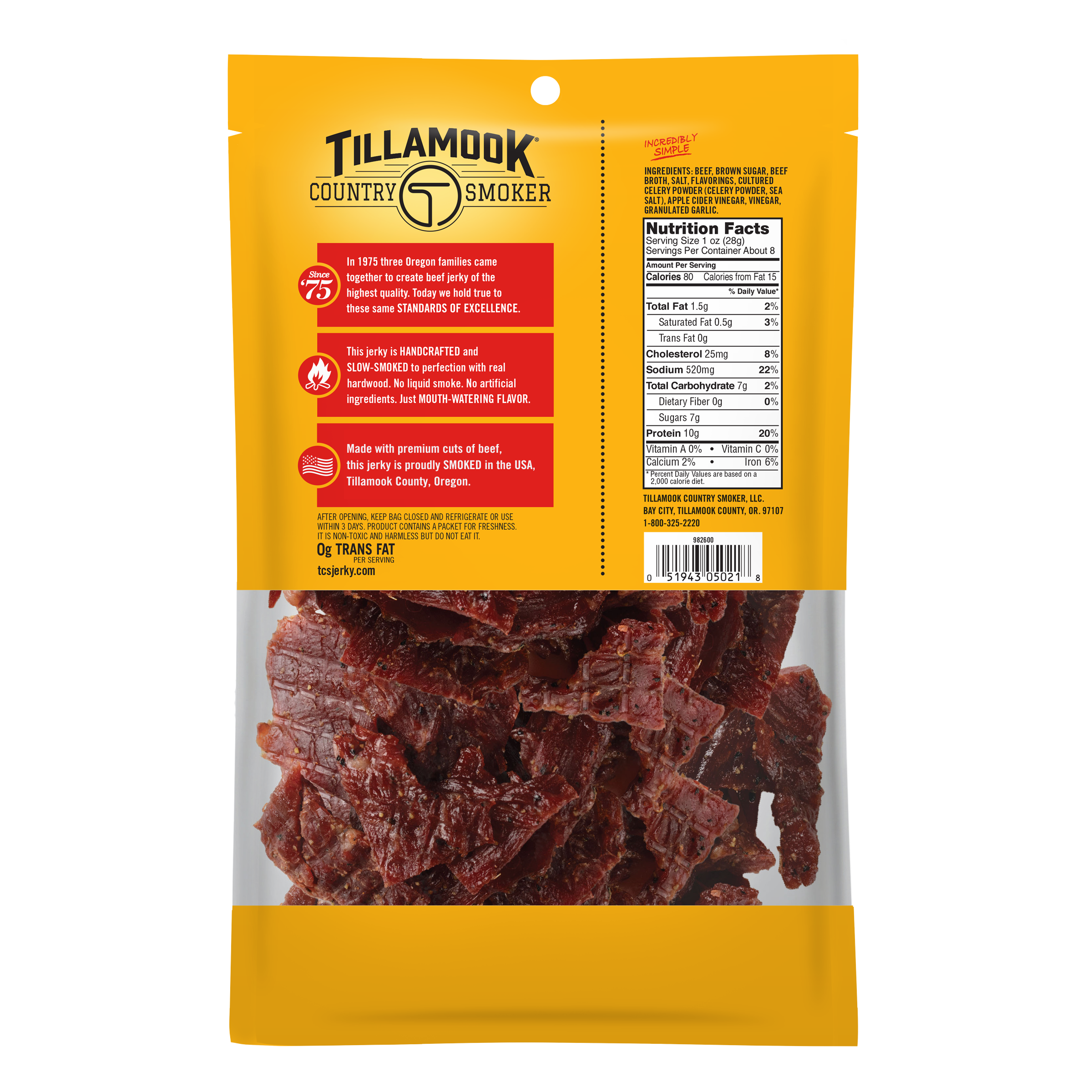 Simply Crafted Beef Jerky | Old Fashioned