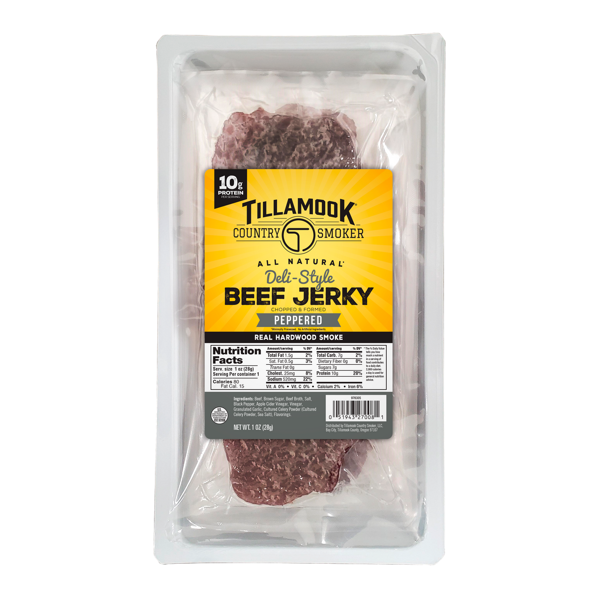 Deli-Style Jerky | Peppered