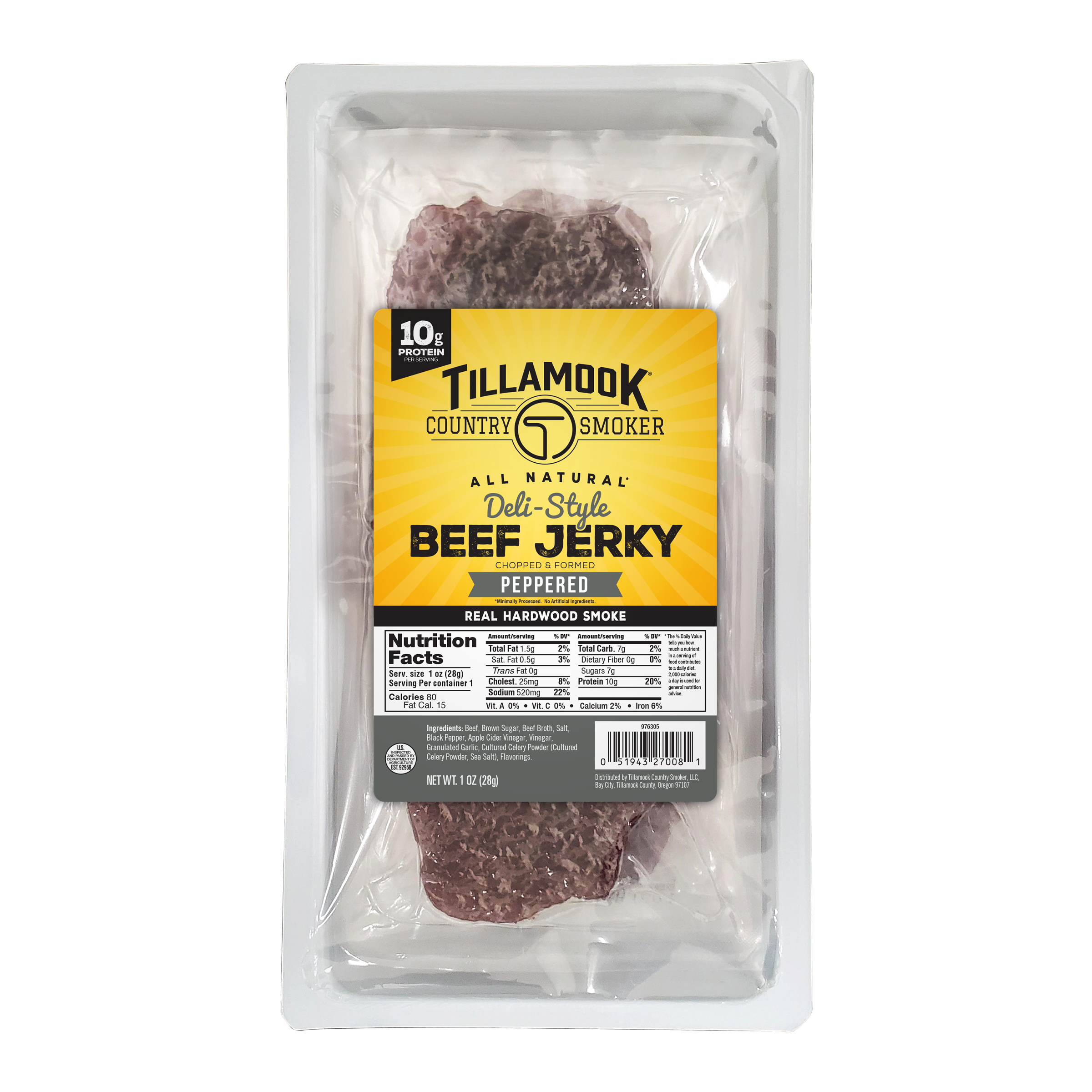 Deli-Style Jerky | Peppered