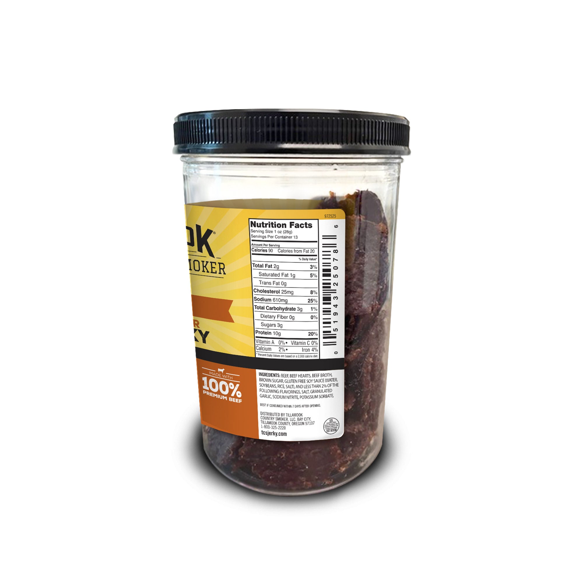 Silver Dollar Beef Jerky | Teriyaki