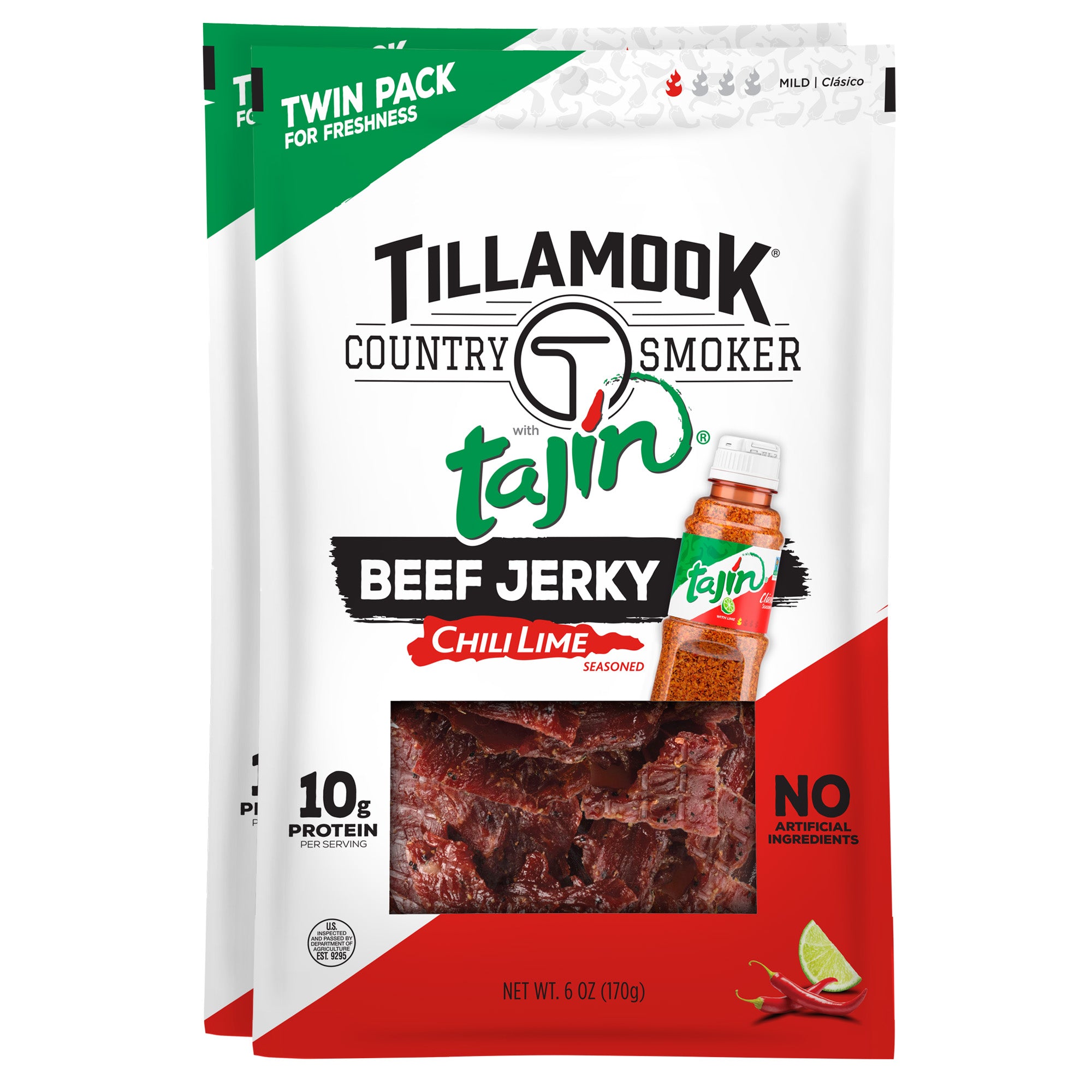 Simply Crafted Beef Jerky | Tajín Chili Lime