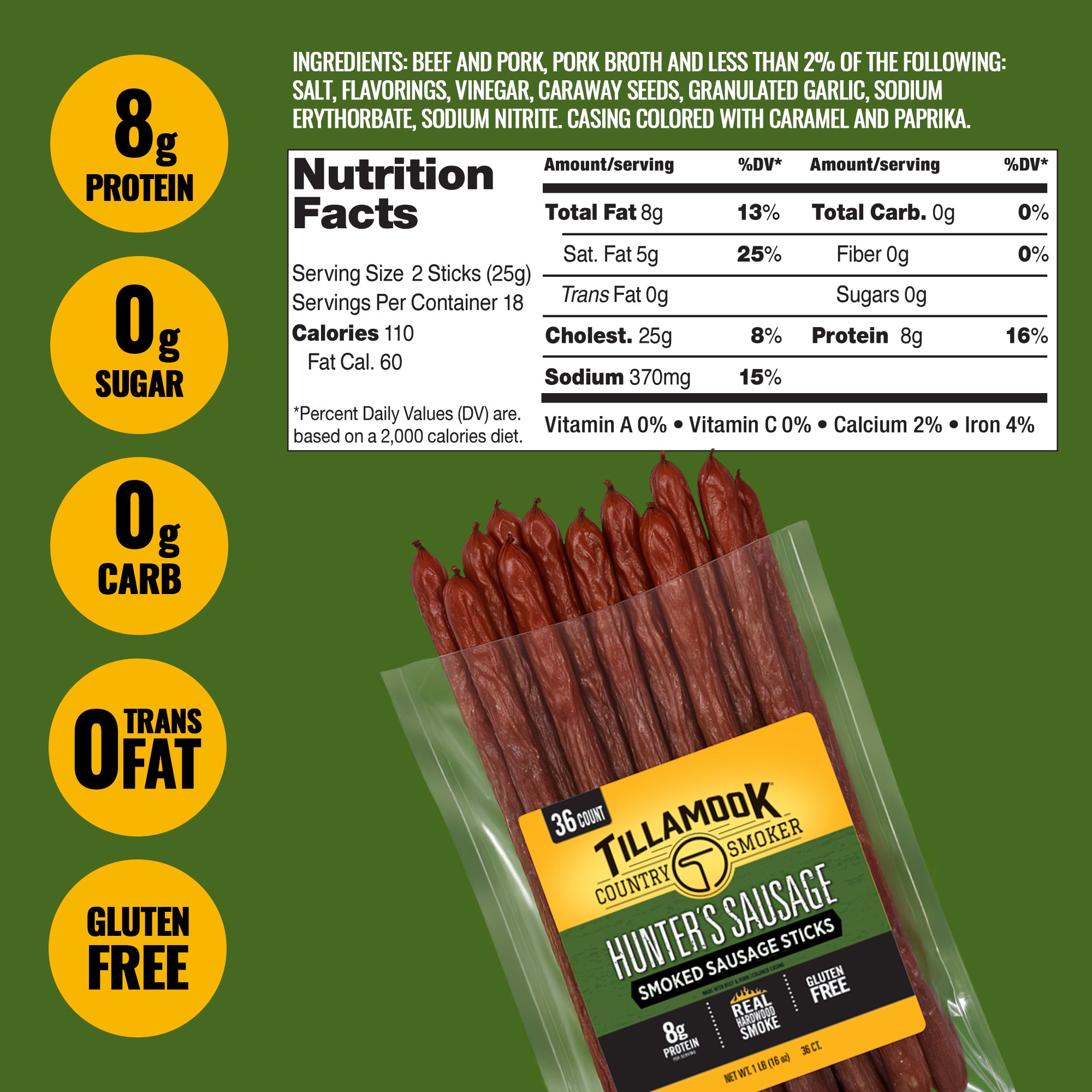 Smoked Sausages Bulk Pack | Hunter's Sausage