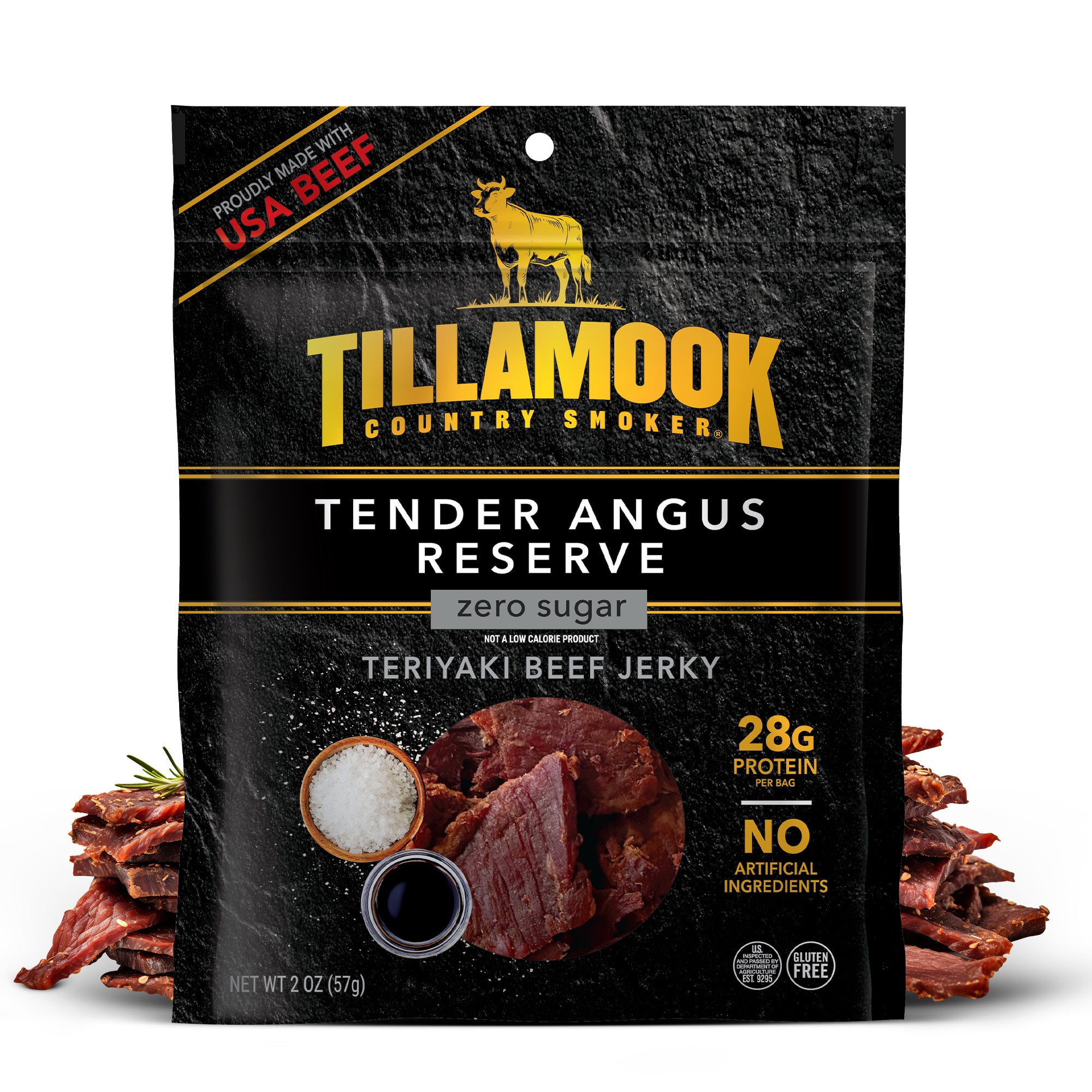 Tender Angus Reserve Beef Jerky | Teriyaki