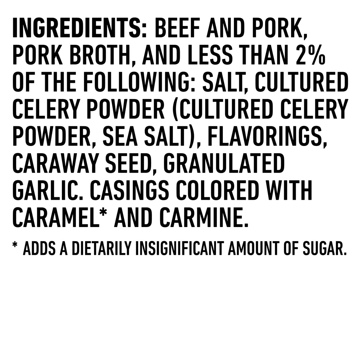 Zero Sugar Meat Sticks | Original