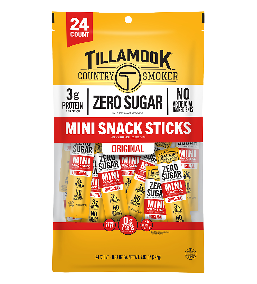 Zero Sugar Meat Sticks | Mini Original
