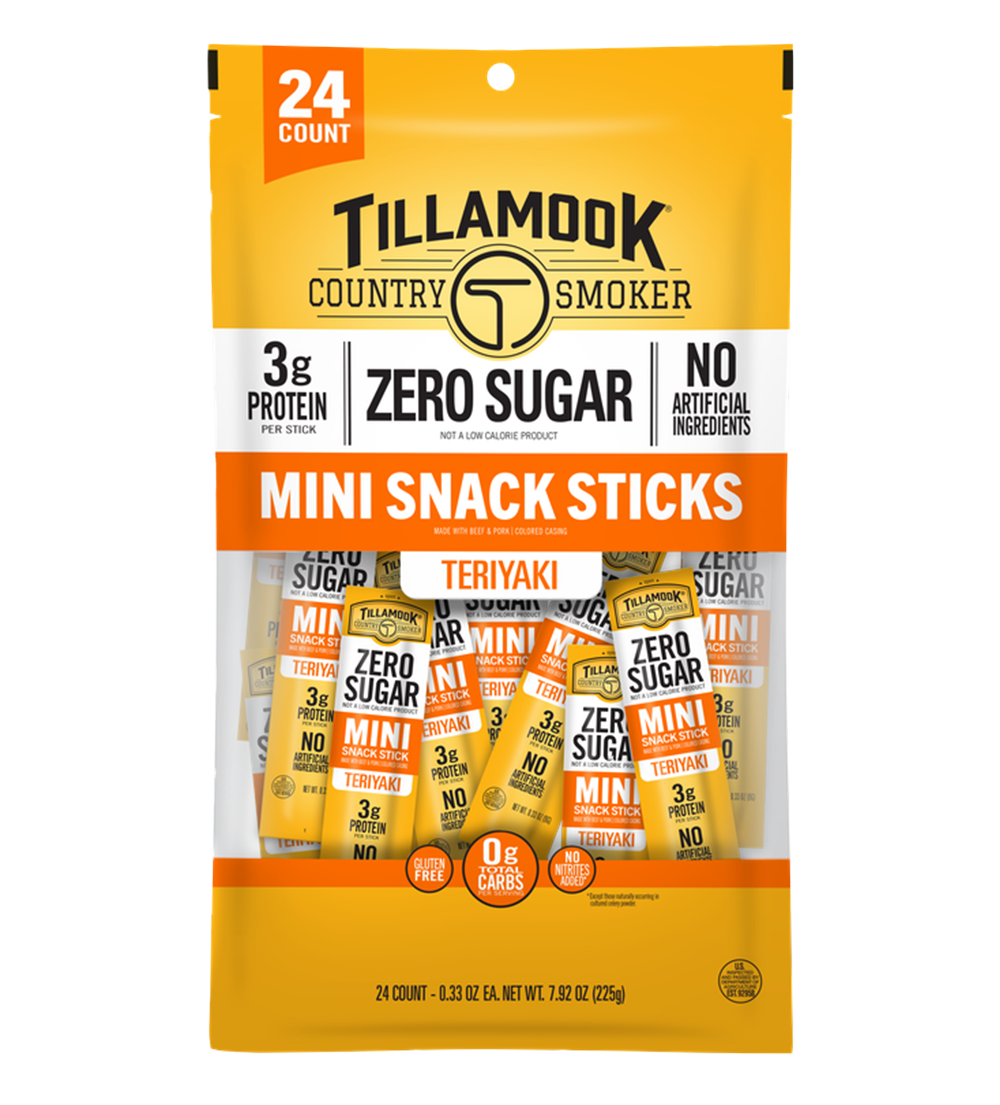 Zero Sugar Meat Sticks | Mini Teriyaki