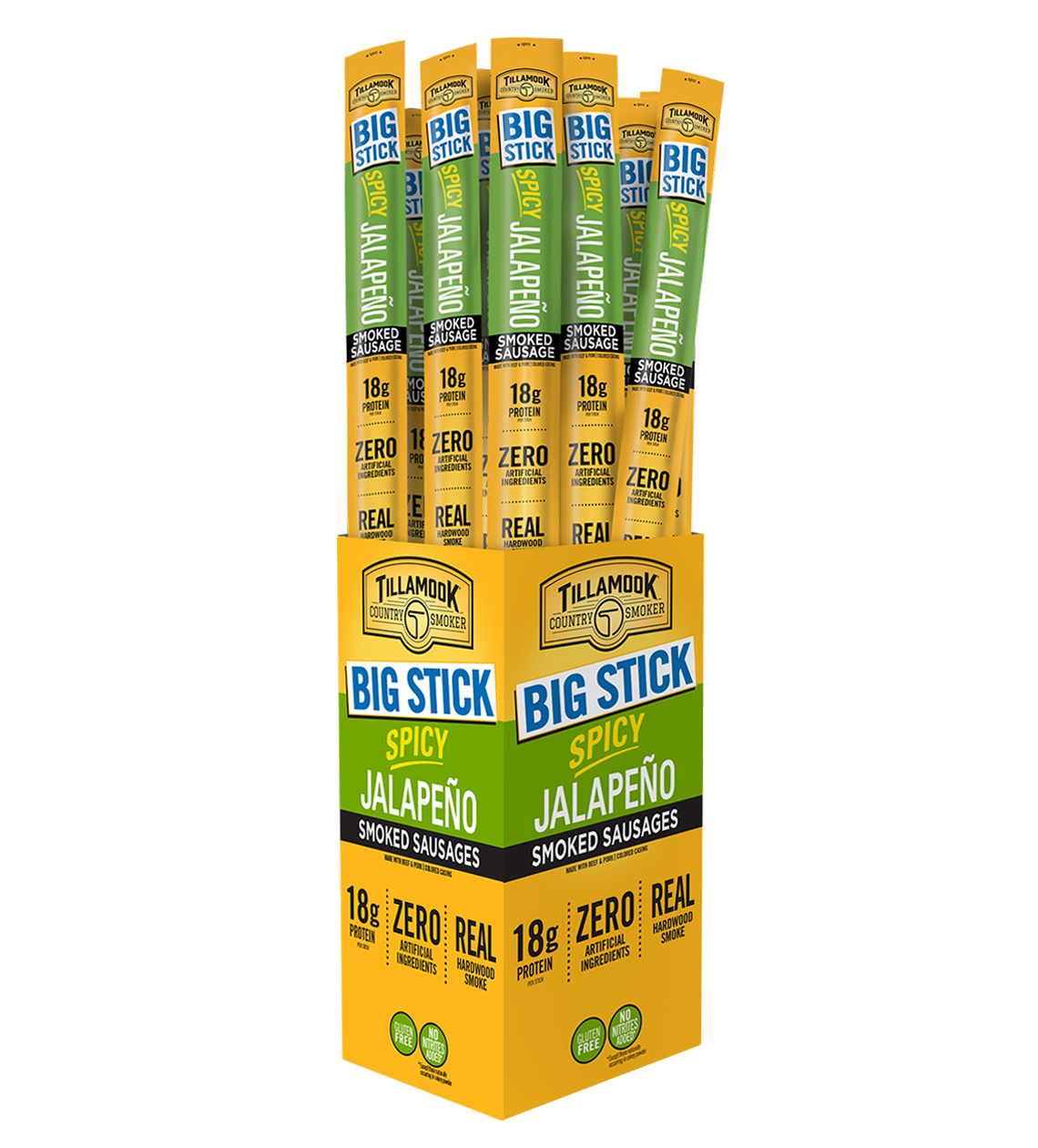 Simply Crafted Meat Sticks | Spicy Jalapeño BIG Stick