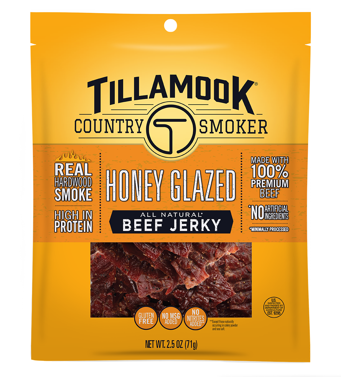 Simply Crafted Beef Jerky | Honey Glazed